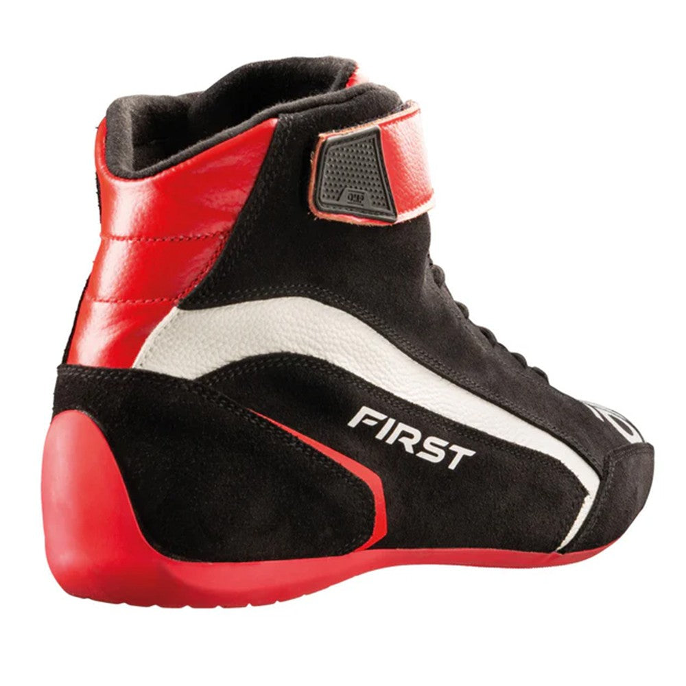ZAPATILLAS OMP FIRST FIA 8856-2018 NEGRO/ROJO TALLA 48 - OMP original VRM Motorsports imagen 4