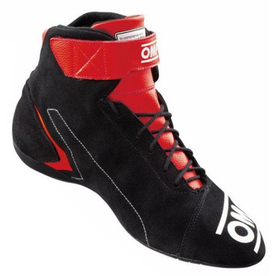 ZAPATILLAS OMP FIRST FIA 8856-2018 NEGRO/ROJO TALLA 38 - OMP original VRM Motorsports imagen 2