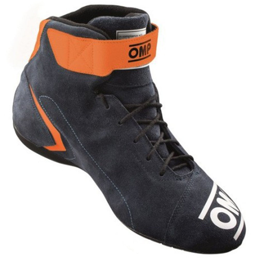 ZAPATILLAS OMP FIRST FIA 8856-2018 AZUL MARINO / NARANJA TALLA 37 - OMP original VRM Motorsports imagen 3