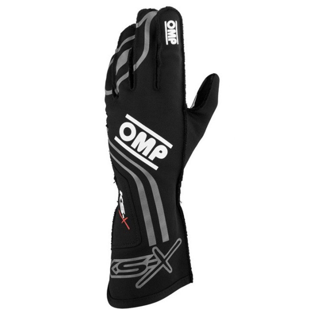 GUANTES OMP KART KS-X FIA 8877-2022 NEGRO TALLA M - OMP original VRM Motorsports imagen 1