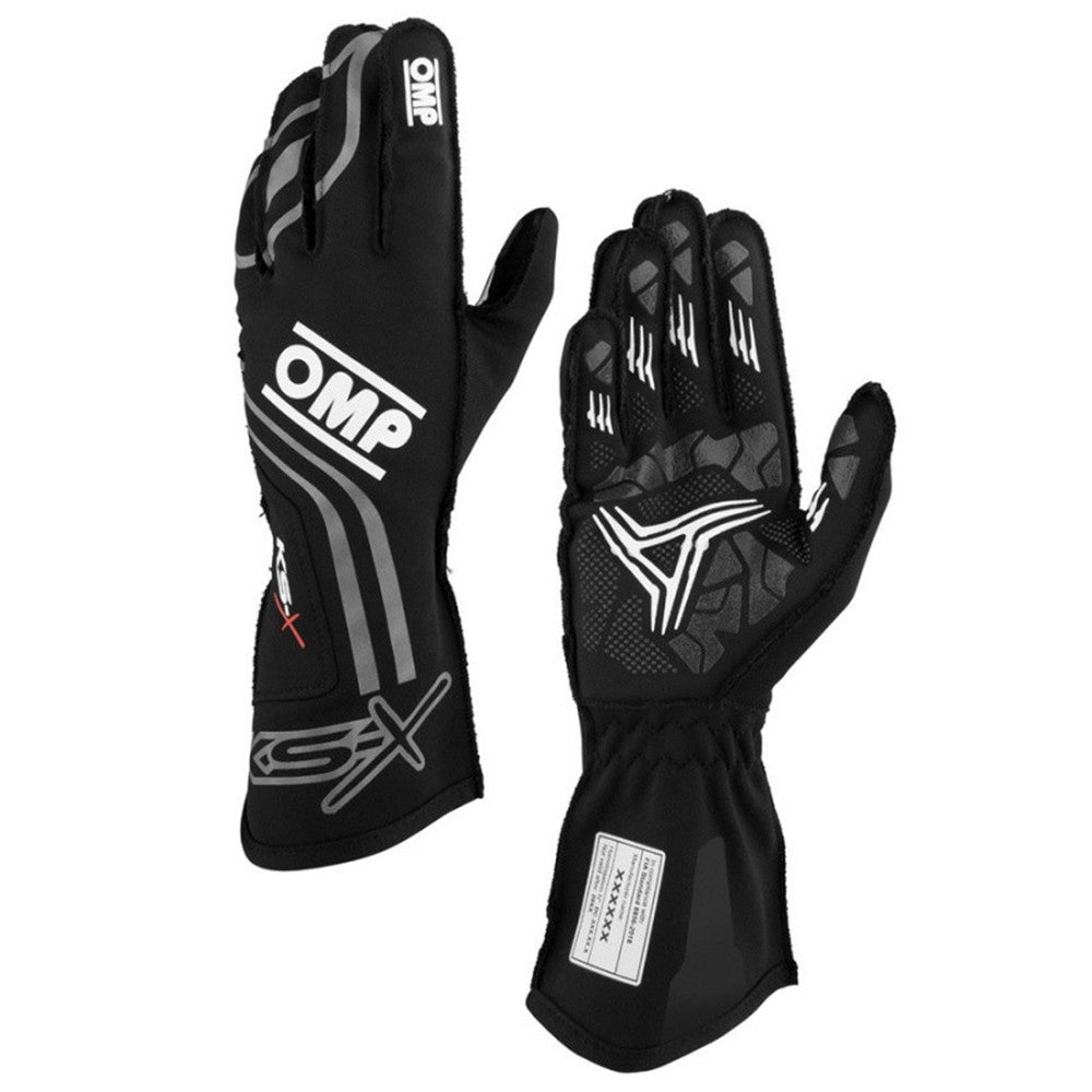 GUANTES OMP KART KS-X FIA 8877-2022 NEGRO TALLA L - OMP original VRM Motorsports imagen 2