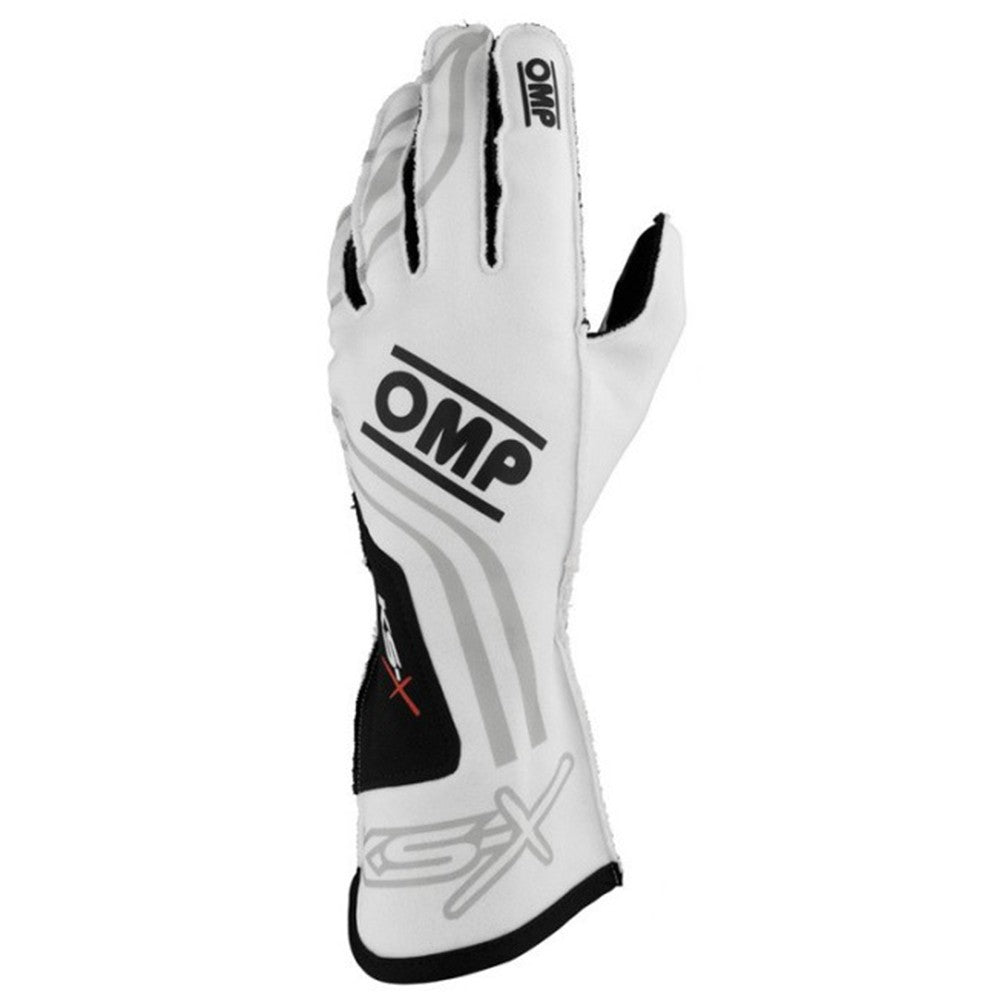 GUANTES OMP KART KS-X FIA 8877-2022 BLANCO TALLA M - OMP original VRM Motorsports imagen 2