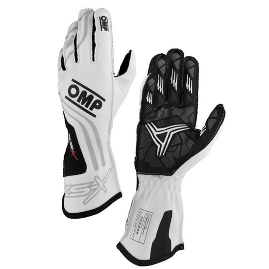 GUANTES OMP KART KS-X FIA 8877-2022 BLANCO TALLA 005 (NIÑOS) - OMP original VRM Motorsports imagen 2