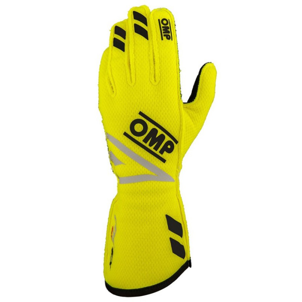 GUANTES OMP ONE EVO FX FIA 8856-2018 AMARILLO FLUO TALLA XL - OMP original VRM Motorsports imagen 1