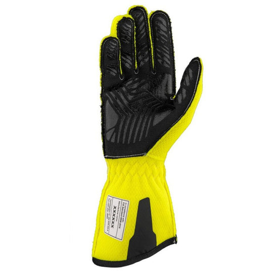 GUANTES OMP ONE EVO FX FIA 8856-2018 AMARILLO FLUO TALLA XL - OMP original VRM Motorsports imagen 3