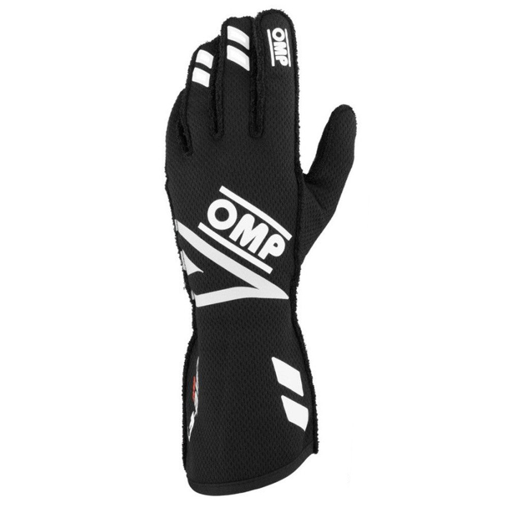 GUANTES OMP ONE EVO FX FIA 8856-2018 NEGRO TALLA XS - OMP original VRM Motorsports imagen 1
