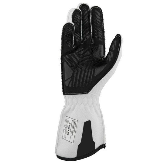 GUANTES OMP ONE EVO FX FIA 8856-2018 BLANCO TALLA L - OMP original VRM Motorsports imagen 3