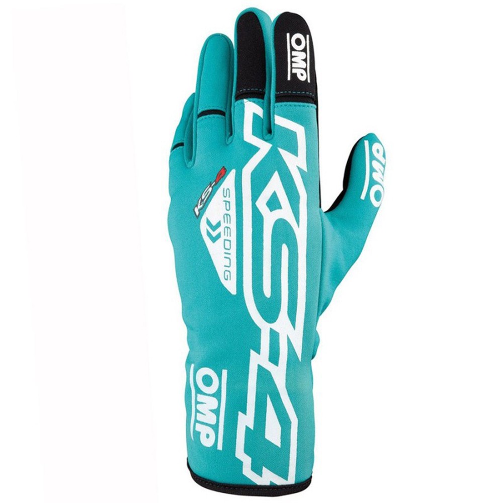 GUANTES OMP KART KS-4 VERDE MENTA TALLA M - OMP original VRM Motorsports imagen 2