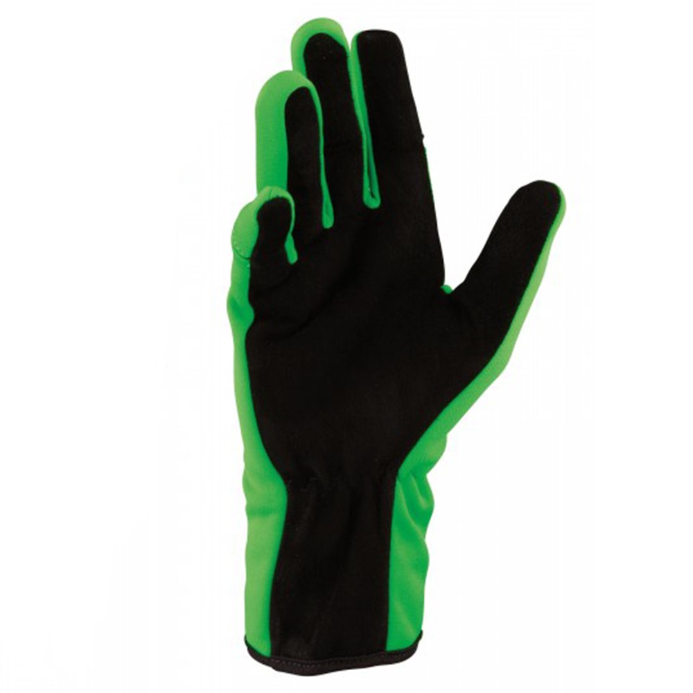 GUANTES OMP KART KS-4 VERDE FLUO / NEGRO TALLA XXS - OMP original VRM Motorsports imagen 3