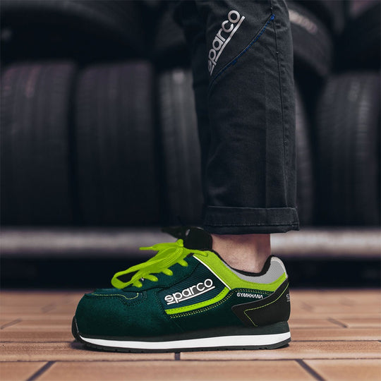 Zapatillas Sparco Gymkhana Seb Talla 45 Verde/Amarillo S1P Src - Sparco original VRM Motorsports imagen 6