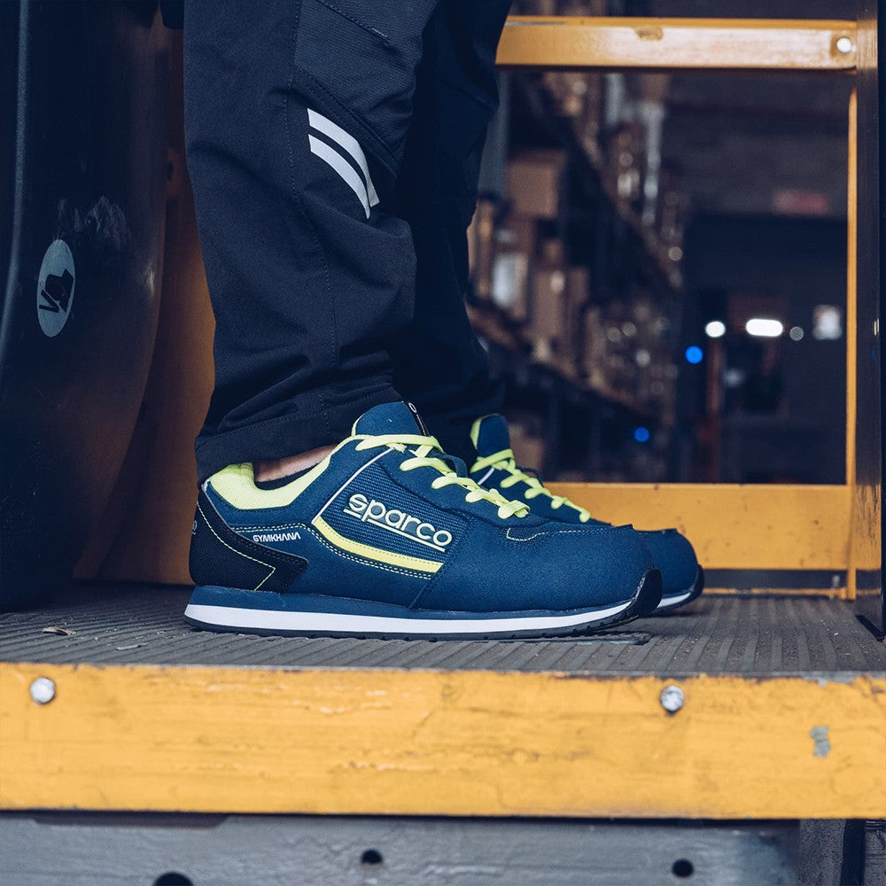 Zapatillas Sparco Gymkhana Dani Talla 40 Azul Marino/Amarillo S1P Src - Sparco original VRM Motorsports imagen 4