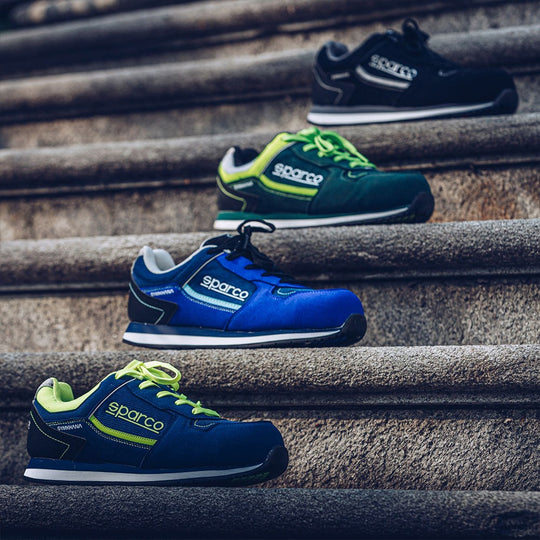 Zapatillas Sparco Gymkhana Dani Talla 40 Azul Marino/Amarillo S1P Src - Sparco original VRM Motorsports imagen 8