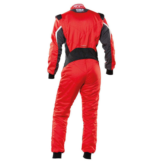 TRAJE DE CARRERAS TECNICA EVO FIA 8856-2018 ROJO/NEGRO TALLA 48 OMP RACING | VRM Motorsports