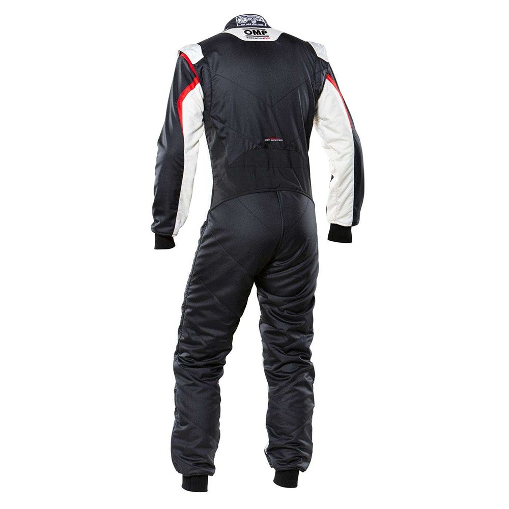 OMP TRAJE DE CARRERAS TECNICA EVO FIA 8856-2018 NEGRO/BLANCO TALLA 58 - OMP original VRM Motorsports imagen 2
