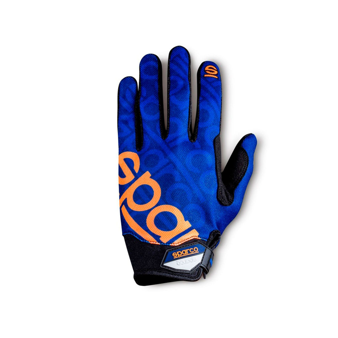 Guantes Sparco Meca 3 Talla M Azul/Naranja - Sparco original VRM Motorsports imagen 2