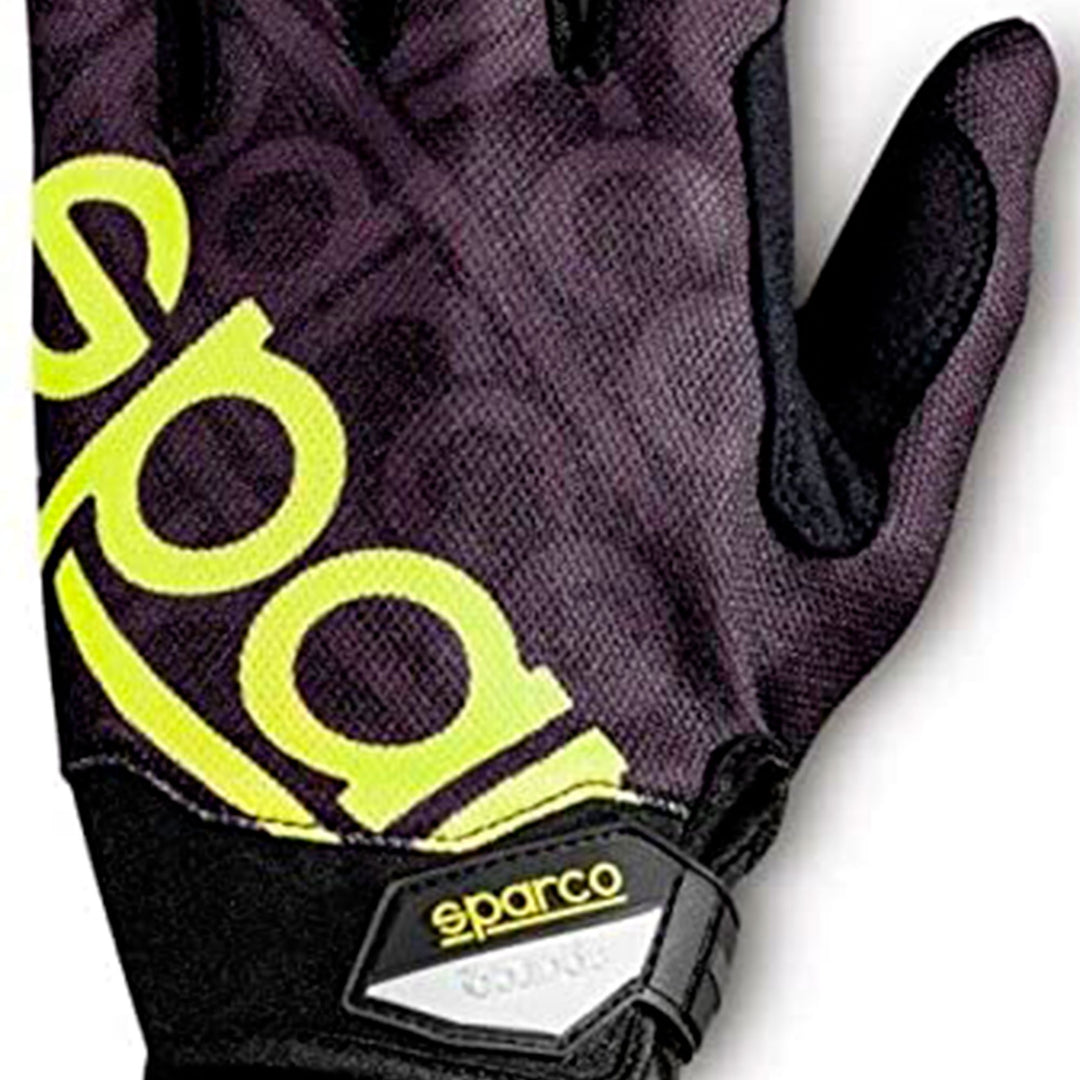 Guantes Sparco Meca 3 Talla S Negro/Amarillo - Sparco original VRM Motorsports imagen 2