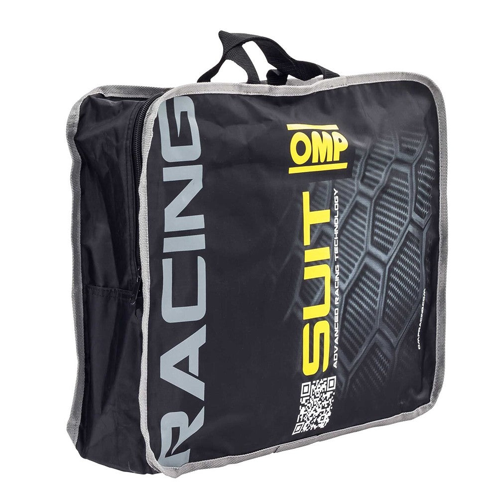 OMP TECNICA HYBRID TRAJE RACING NEGRO/AMARILLO TALLA 56 - OMP original VRM Motorsports imagen 3