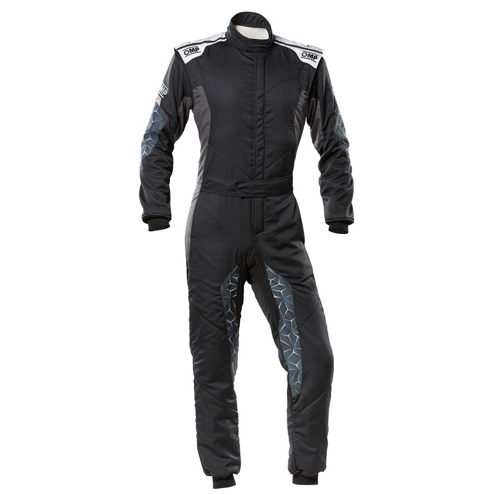 OMP TECNICA HYBRID TRAJE RACING NEGRO/PLATA TALLA 62 - OMP original VRM Motorsports imagen 2