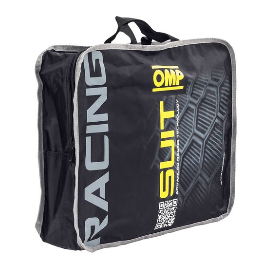 OMP TECNICA HYBRID TRAJE RACING NEGRO/PLATA TALLA 62 - OMP original VRM Motorsports imagen 4