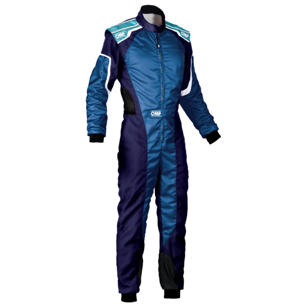 OMP TRAJE DE CARRERAS KS-3 KART AZUL / BLANCO / CIAN TALLA 42 - OMP original VRM Motorsports imagen 2
