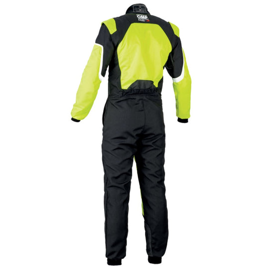 OMP TRAJE DE CARRERAS KS-3 KART NEGRO / AMARILLO FLUO TALLA 56 - OMP original VRM Motorsports imagen 1