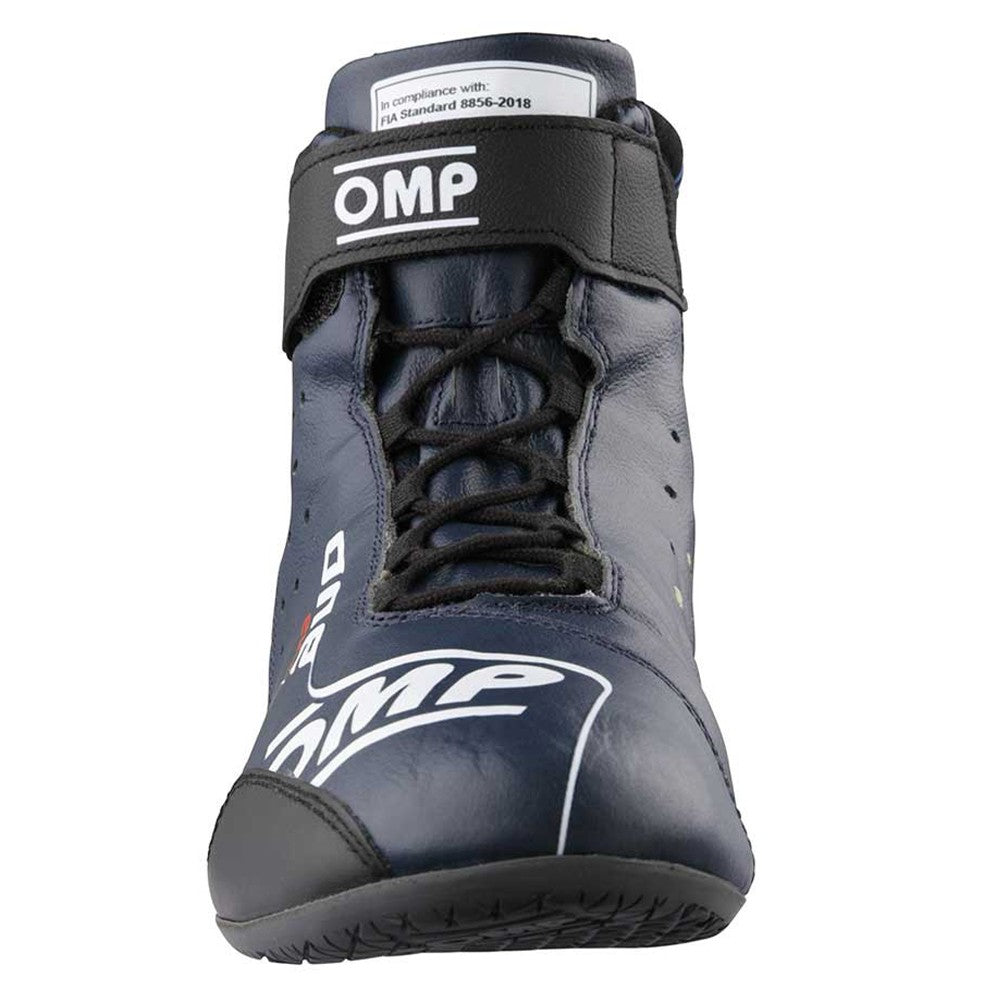 ZAPATILLAS OMP ONE EVO X MY2024 FIA 8856-2018 AZUL MARINO / CIAN TALLA 38 - OMP original VRM Motorsports imagen 3