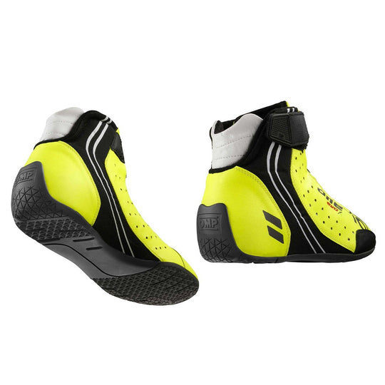 ZAPATILLAS OMP ONE EVO X MY2024 FIA 8856-2018 AMARILLO FLUO TALLA 47 - OMP original VRM Motorsports imagen 5