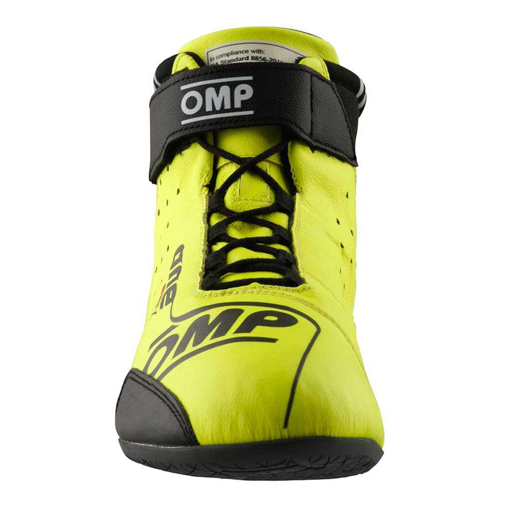 ZAPATILLAS OMP ONE EVO X MY2024 FIA 8856-2018 AMARILLO FLUO TALLA 45 - OMP original VRM Motorsports imagen 4