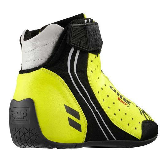 ZAPATILLAS OMP ONE EVO X MY2024 FIA 8856-2018 AMARILLO FLUO TALLA 41 - OMP original VRM Motorsports imagen 5