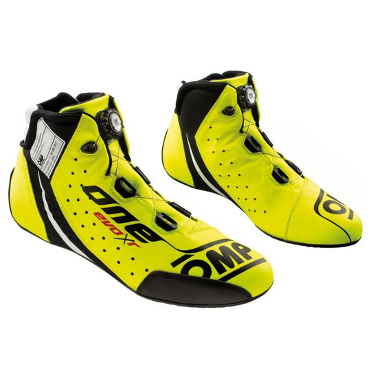 ZAPATILLAS OMP ONE EVO X R FIA 8856-2018 AMARILLO FLUO TALLA 48 - OMP original VRM Motorsports imagen 1