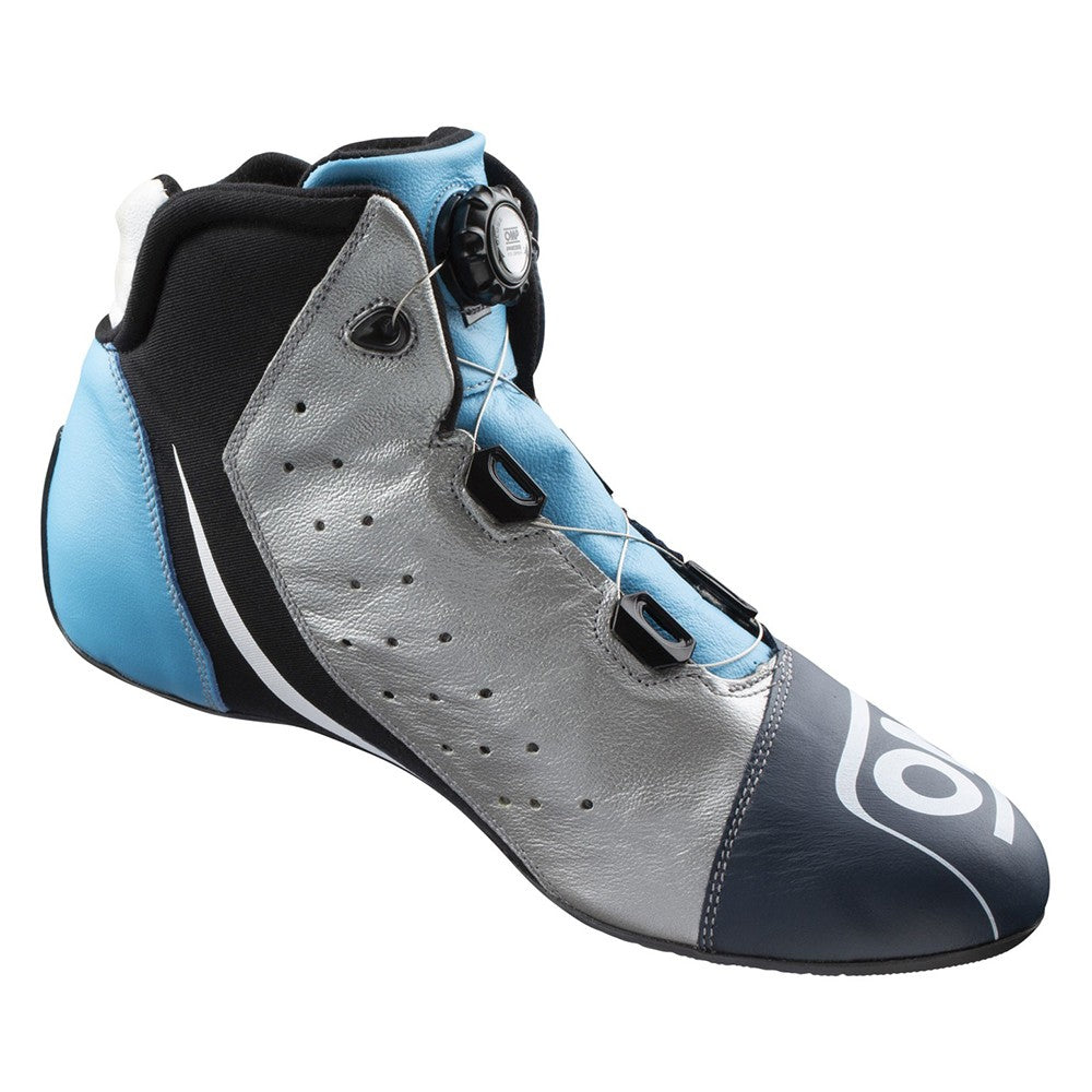 OMP ZAPATILLAS ONE EVO X R AZUL/GRIS/CIAN TALLA 39 FIA 8856-2018 - OMP original VRM Motorsports imagen 2