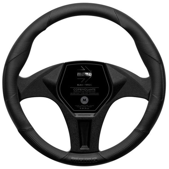 FUNDA VOLANTE MOMO TUNING BLK EDITION M 38-39CM MOMO | VRM Motorsports