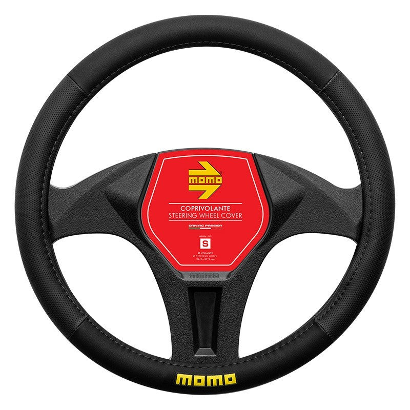 FUNDA VOLANTE MOMO EASY UNIVERSAL COLOR NEGRO 38-39CM MOMO | VRM Motorsports