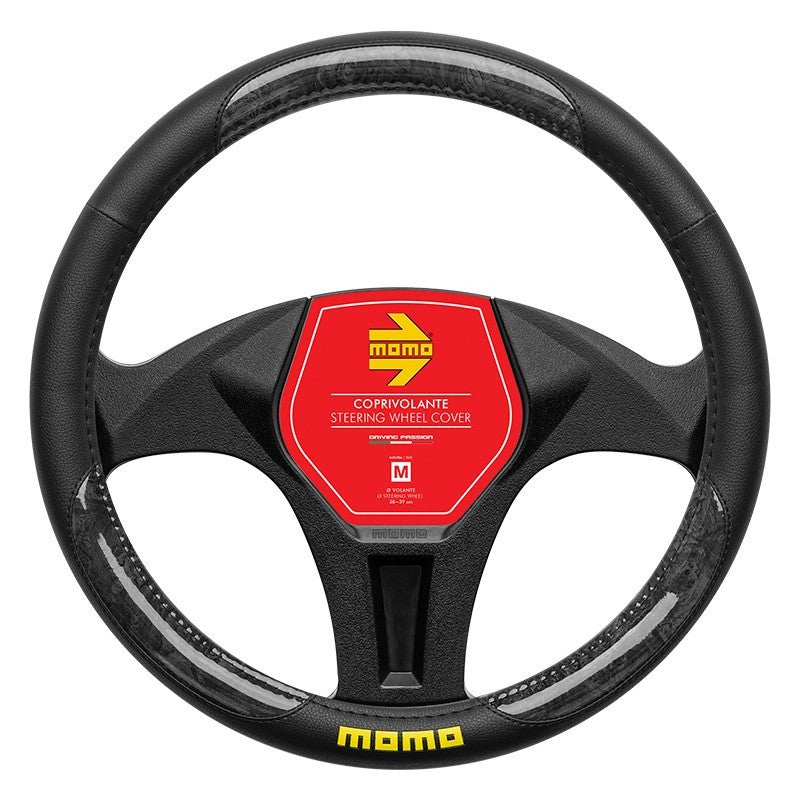 FUNDA VOLANTE MOMO BRIAR BLACK M 38-39CM MOMO | VRM Motorsports