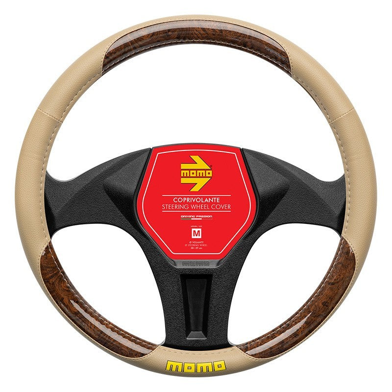 FUNDA VOLANTE MOMO BRIAR BEIGE M 38-39CM MOMO | VRM Motorsports