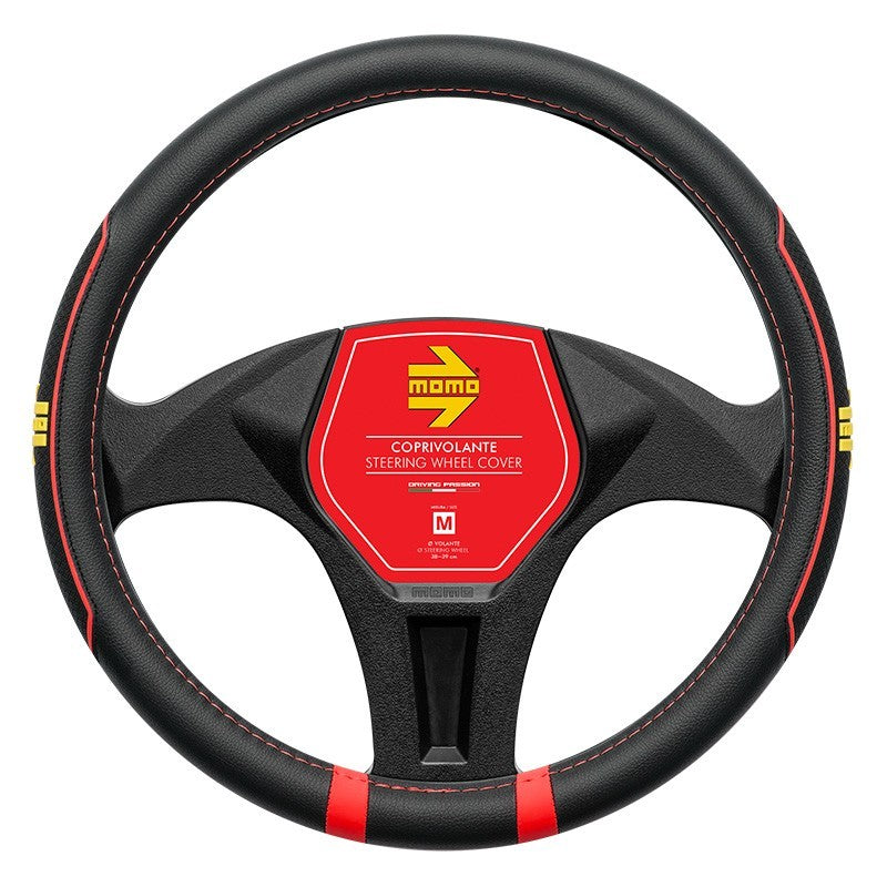 FUNDA VOLANTE MOMO FAST BLACK-RED M 38-39CM MOMO | VRM Motorsports