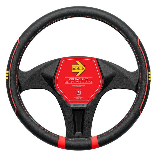 FUNDA VOLANTE MOMO FAST BLACK-RED M 38-39CM MOMO | VRM Motorsports