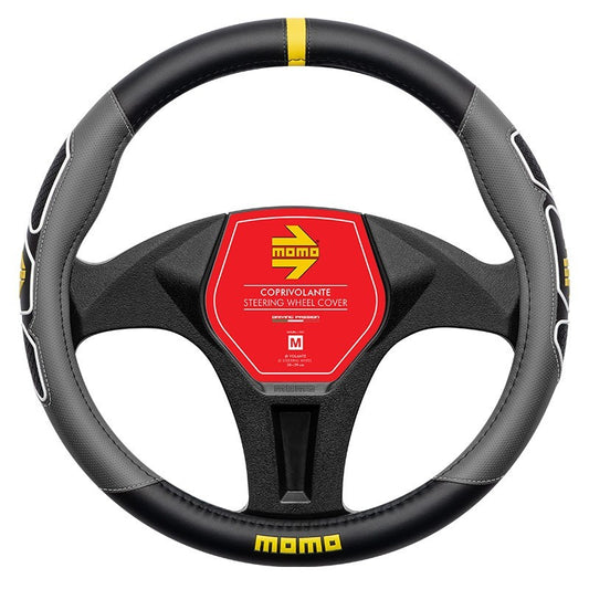 FUNDA VOLANTE MOMO FUN BLACK-GREY M 38-39CM