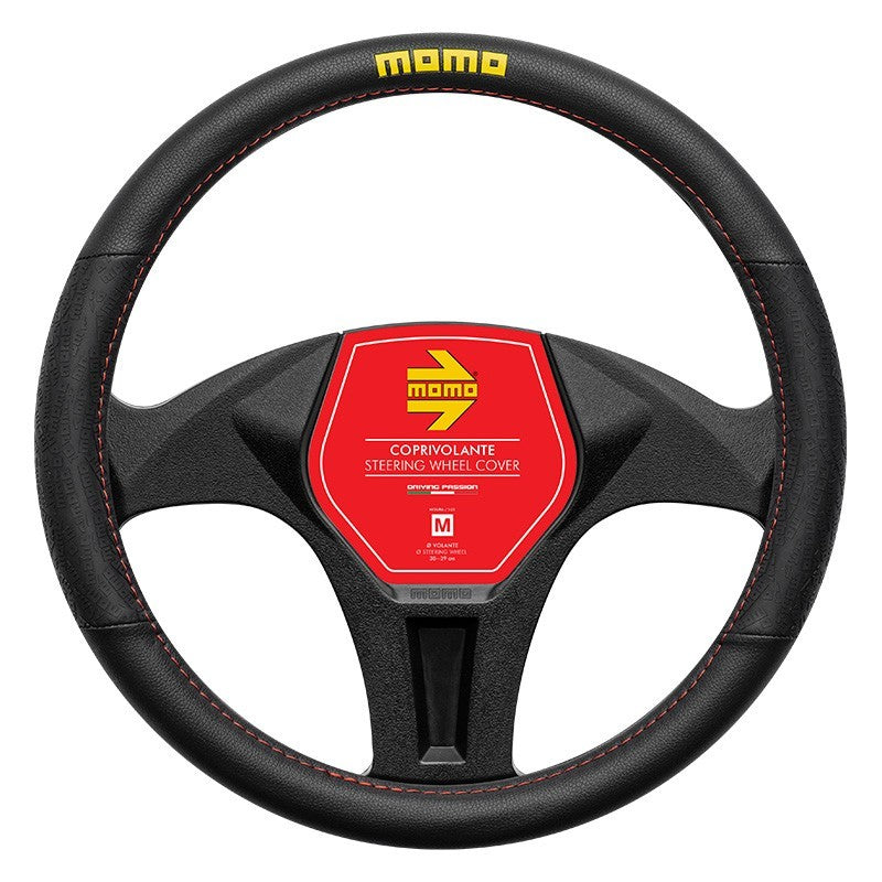 FUNDA VOLANTE MOMO LAP BLACK-RED M 38-39CM MOMO | VRM Motorsports