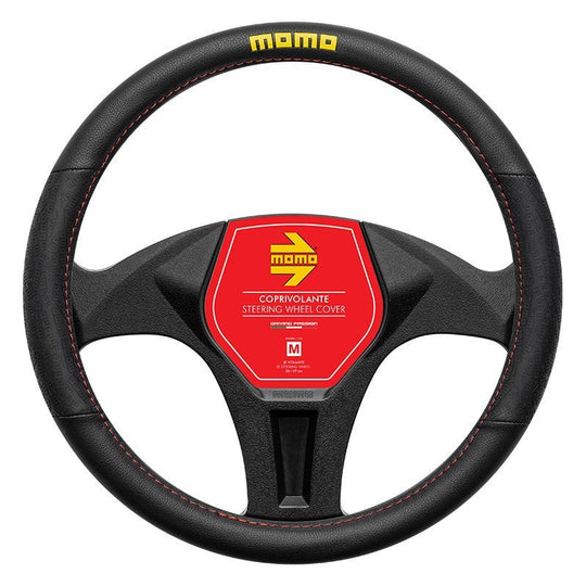 FUNDA VOLANTE MOMO LAP BLACK-RED M 38-39CM MOMO | VRM Motorsports
