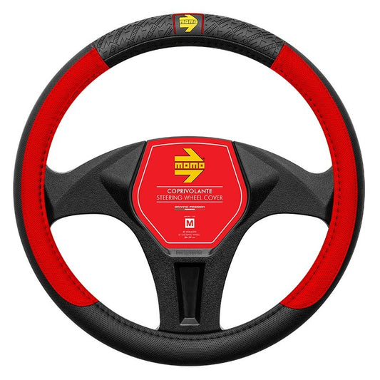 FUNDA VOLANTE MOMO V.I.P. BLACK-RED M 38-39CM