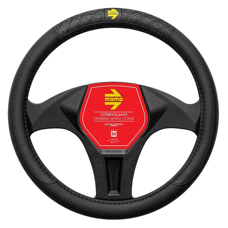 FUNDA VOLANTE MOMO V.I.P. BLACK M 38-39CM MOMO | VRM Motorsports