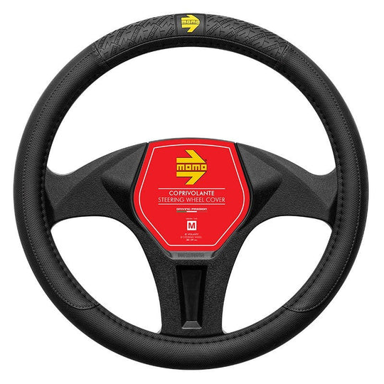FUNDA VOLANTE MOMO V.I.P. BLACK M 38-39CM MOMO | VRM Motorsports