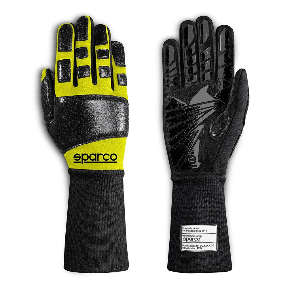 Sparco Guantes R-Meca Talla 12 Amarillo - Sparco original VRM Motorsports imagen 1
