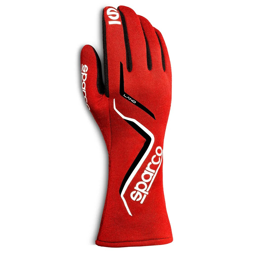 Sparco Guantes Land 2022 Talla 08 Rojo - Sparco original VRM Motorsports imagen 2