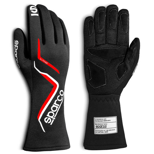 Sparco Guantes Land 2022 Talla 10 Negro - Sparco original VRM Motorsports imagen 2