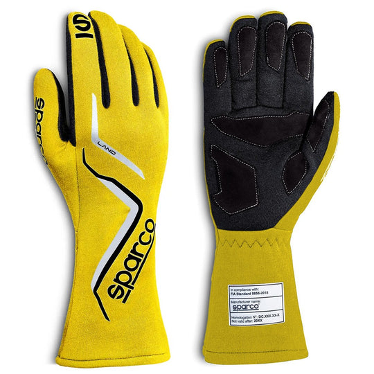 Sparco Guantes Land 2022 Talla 04 Amarillo - Sparco original VRM Motorsports imagen 1