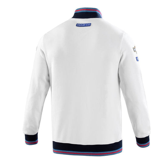 MARTINI-R ZIP-UP SWEATSHIRT XS WHITE