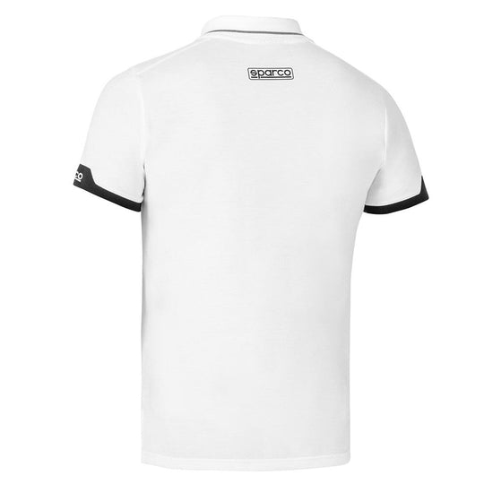SPARCO POLO SPARCO CON CREMALLERA TALLA L BLANCO