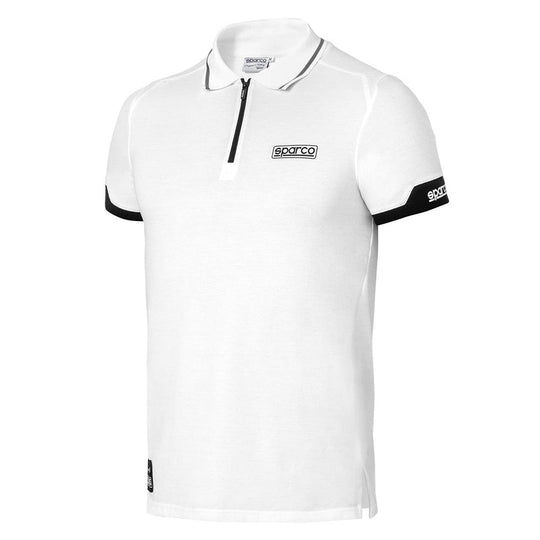 SPARCO POLO SPARCO CON CREMALLERA TALLA XS BLANCO
